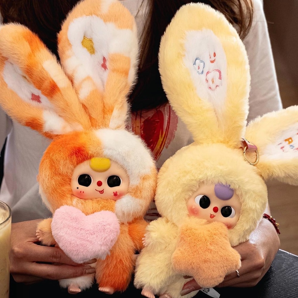 5 Genuine Baby Three Lily Rabbit TownV3 Full Size PLUSH Toys Blind Box